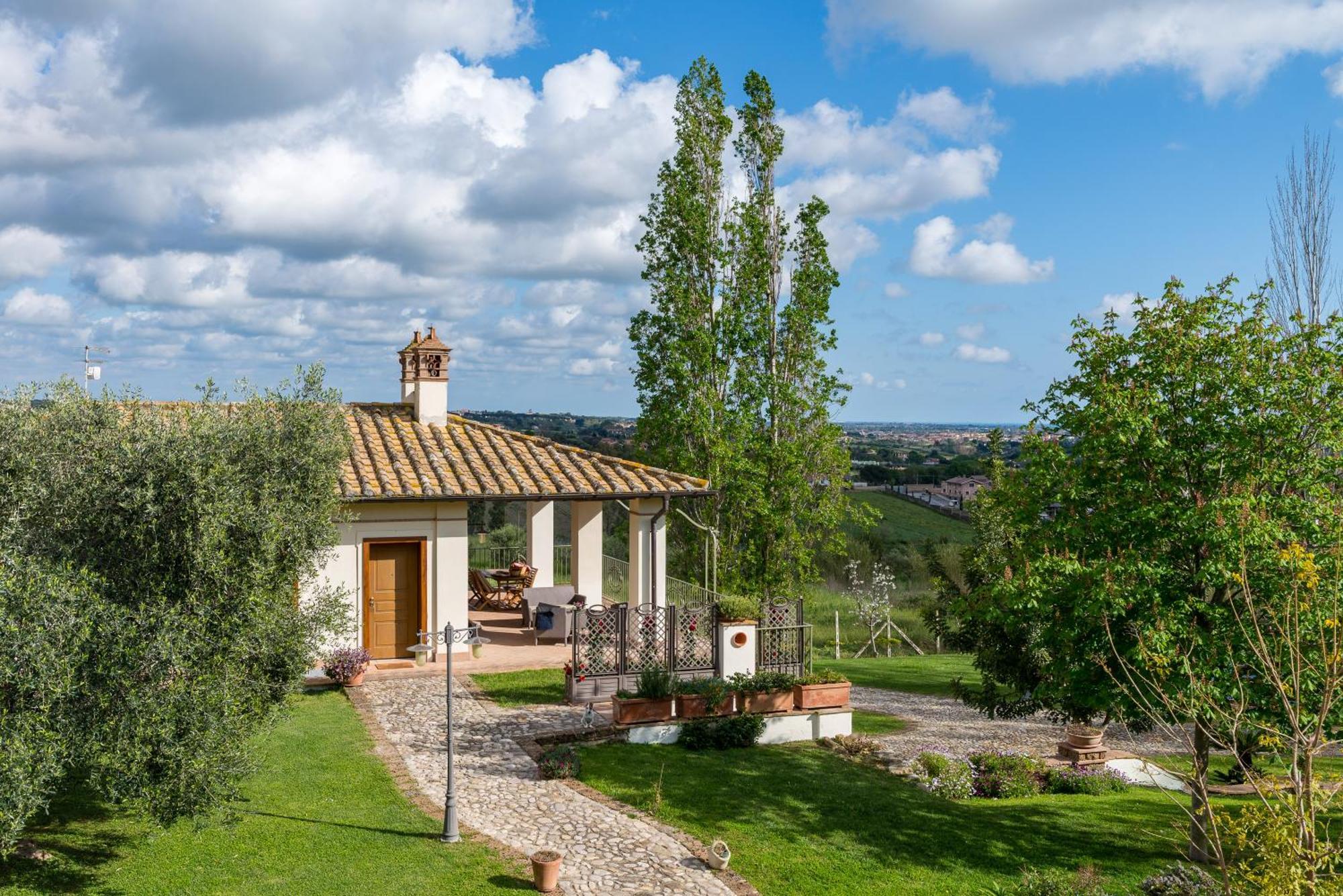 Villa Gli Eucalipti Cerveteri Zimmer foto